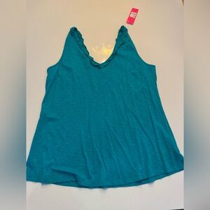 Lilly Pulitzer Teal Sleeveless Women's Top